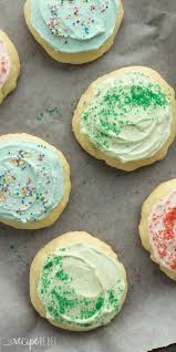 These Sour Cream Sugar Cookies Are Soft And Fluffy With Just The Right Amount Of Sweetness Sour Cream Cookies Sour Cream Sugar Cookies Sugar Cookies Recipe