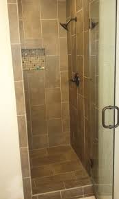 The fact that you can use ceramic tile for your bathroom's backsplash, walls, floor, and ceiling, in addition to your shower, makes coordinating simple. Modern Guest Bathroom Designs With Glass Door And Corner Shower Stalls Ideas Shower Surrounds Corner Sta Shower Stall Small Bathroom With Shower Shower Remodel