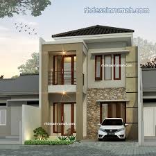 Pilar rumah motif garis lurus : Desain Tampak Depan Rumah Minimalis Lebar 7 Meter Rhdesainrumah
