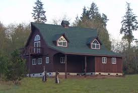It is generally rectangular and lacks exterior walls. Sample Barn Home Budget