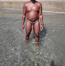 Hombre negro en Blacks Beach!