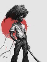 Artstation - Afro Samurai Sketch