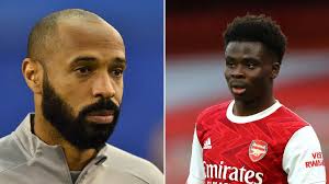 Bukayo saka, 19, from england arsenal fc, since 2019 left midfield market value: Wow It S Amazing Thierry Henry Heaps Praise On Arsenal Teenager Bukayo Saka Laptrinhx News