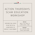 Action Thursdays: Scam Education Workshop