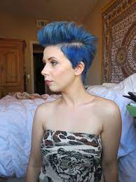 Photo Punk Girl Hair Short Blue Hair Scene Hair