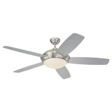View The Monte Carlo Sleek Five Bladed 52 Indoor Ceiling Fan With Included Light Kit And Remote At Ceiling Fan Ceiling Fan With Light Ceiling Fan With Remote