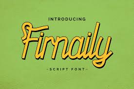 The capital letter glyphs would work particularly well in headers. Download Firnaily Retro Script Font Fontsme Com