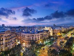 Fc barcelona b, barcelona, spain. Foto Spanien Barcelona Himmel Strasse Von Oben Wolke Stadte