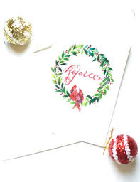 Colourfulness isn't needed this year. 7 Diy Holiday Watercolor Cards To Send Out To Friends Make And Takes