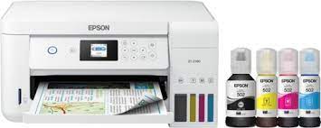 With just a few taps in mail, photos, safari, or ibooks, you can send whatever's onscreen to an epson printer. Epson Ecotank Et 2760 Wireless All In One Inkjet Printer White Ecotank Et 2760 Printer C11cg Best Buy