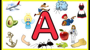 Learn english alphabet letters with pictures and pronunciation below. Letter A Things That Begins With Alphabet A Words Starts With A Objects That Starts With Letter A Youtube
