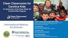 Informational Webinar for Schools - Clean Classrooms for Carolina ...