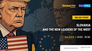 ONLINE DISCUSSION 💬 📅 WHEN? 3.6., 14.00 📍 WHERE? Online, Zoom In  cooperation with Heinrich-Böll-Stiftung Prague we invite you to an online  discussion Slovakia and the new leaders of the West. PANELISTS
