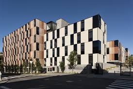 Gallery Of Carlaw Park Student Accommodation Warren And Mahoney 1 Student Accommodation Facade Architecture Architecture