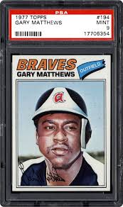 1977 Topps Gary Matthews