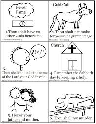 Ten commandment crafts on other pages. Ten Commandments Coloring Pages Coloringnori Coloring Pages For Kids