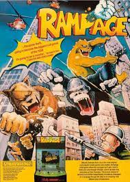 Rampage Is Now Happening Monsters Smash The World Classic Video Games Retro Video Games Video Game Music