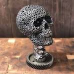Skull Sculpture/ Skull/ Day of the Dead/ Unique Gifts ...