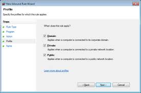 Image result for windows firewall inbound rule