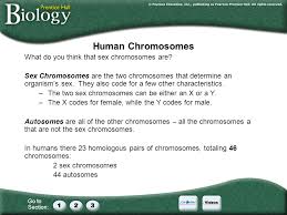 In order to learn more about humans, biologists often use a karyotype to analyze human chromosomes. Go To Section Unit 6d Esex Linked Traits Pedigrees This Needs To Be Separated Into Two Sections And The Sex Link Traits Need To Be Expanded To Include Ppt