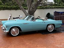Image result for Thunderbird Blue 1955 Thunderbird