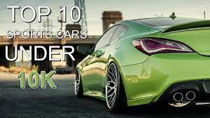 You get a nice overall sports car for just a little over $9,000. Top 10 Sports Cars Under 10k 2018 Youtube