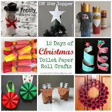 Toilet paper rolls never looked so cute! 12 Days Of Christmas Toilet Paper Roll Crafts Danya Banya