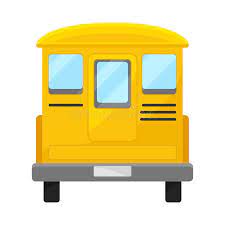 2) the amount of white flowers is different. Back Side Of Yellow Bus With Curved Roof Vector Illustration Stock Vector Illustration Of Childhood Education 159722653