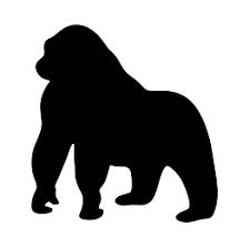 Kruger everyday carry designs, produces and sells a customized selection of items for work. Gorilla Silhouette Animal Silhouette Gorilla Silhouette Template