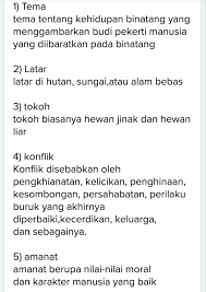 Maybe you would like to learn more about one of these? Tulislah Hasil Kesimpulan Tentang Ciri Fabel Brainly Co Id
