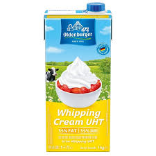 Instant toppingblue bird whipped topping is a smooth flowing cream that can be prepared in 3. Oldenburger Longlife Uht Whipping Cream 1kg Shopee Malaysia