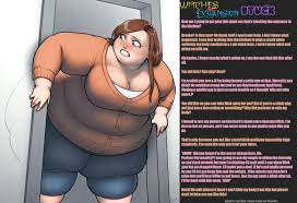 Stuck (Kinky Caption Challenge Oct.2020#15) [bbw][weight  gain][humiliation][ass expansion] : r/hentaicaptions