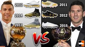 The other blaugrana nominee among the 30 finalists was luis suárez, who finished in 13th place. Ronaldo Vs Messi Who Has The Best Ballon D Or Boots Youtube
