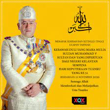 Sultan muhammad v's decision marks the first time a king has stepped. Xox Malaysia Daulat Tuanku Salutations And Heartiest Congratulations To Sultan Kelantan Kdymm Sultan Muhammad V Facebook
