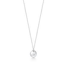 Beauty points sammeln & mit der douglas beauty card von exklusiven vorteilen profitieren. Tiffany Notes Letter A Disc Charm In Silver Small Tiffany Co
