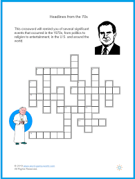 Just click any of the puzzle links to bring up the puzzle and solution on a printable page. Large Print Crossword Puzzles For Adults