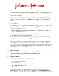 Check spelling or type a new query. Johnson Johnson Scholarship 2018