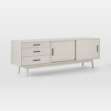 The heart of the stand is the specially designed turntable compartment. Mid Century Media Console 80
