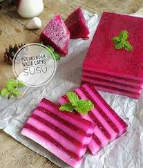 Tuangkan adonan cara membuat puding buah naga no 2. Pin Di Puding