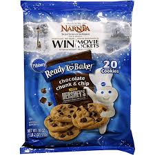 Place cookie dough rounds about 2 inches apart on an ungreased cookie sheet. Pillsbury Ready To Bake Cookies Chocolate Chunk Chip Desserts Matherne S Market