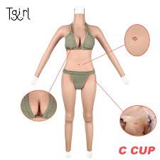 Therefore they can be difficult to put on without the aid of a lubricant. Female Silicone Body Suits C Cup Fullbody Long Length Pants Transgender Drag Queen Breast Forms Aliexpress