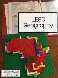 Using Lego To Learn Geography Homegrown Learners Geography Activities Classical Conversations Foundations Homeschool Social Studies