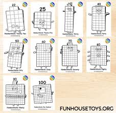 19 free printable numberblocks coloring pages in vector format easy to print from any device and automatically fit any paper size. F R E E P R I N T A B L E N U M B E R B L O C K S Zonealarm Results