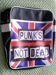 Pvc Retro Messenger Shoulder Flight Bag Punk S Not Dead Union Jack Flag Ebay Punk Music Love Retro