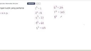 We did not find results for: Tuliskan 10 Bilangan Kubik Yang Pertama Youtube