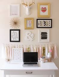 Diy Gold Confetti Polka Dot Print The Southern Thing Office Gallery Wall Feminine Office Decor Diy Home Decor Bedroom