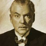 Nigel Bruce, Vintage Actor #1 Painting by Esoterica Art Agency