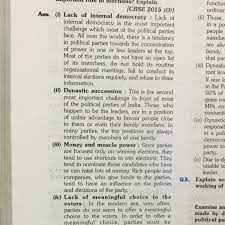 Alternation in government does not occur (e.g. What Are The Three Major Challenge For Political Parties Brainly In
