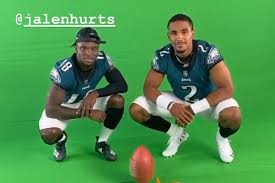 In this edition of tape don't lie, michael felder and chris martin break down the film of eagles quarterback jalen hurts and explain why he can be successful in the nfl. First Look At Jalen Reagor And Jalen Hurts In Their Eagles Uniforms Bleeding Green Nation