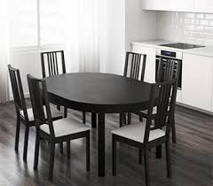Round extendable pedestal dining table: Ikea Extendable Dining Tables